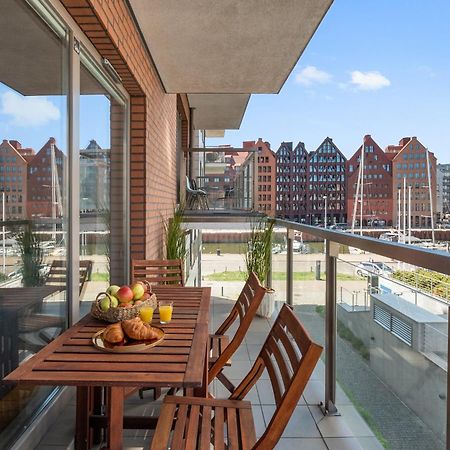 גדנסק Waterlane Riverside - Spa, Pool, Gym & Parking By Downtown Apartments מראה חיצוני תמונה