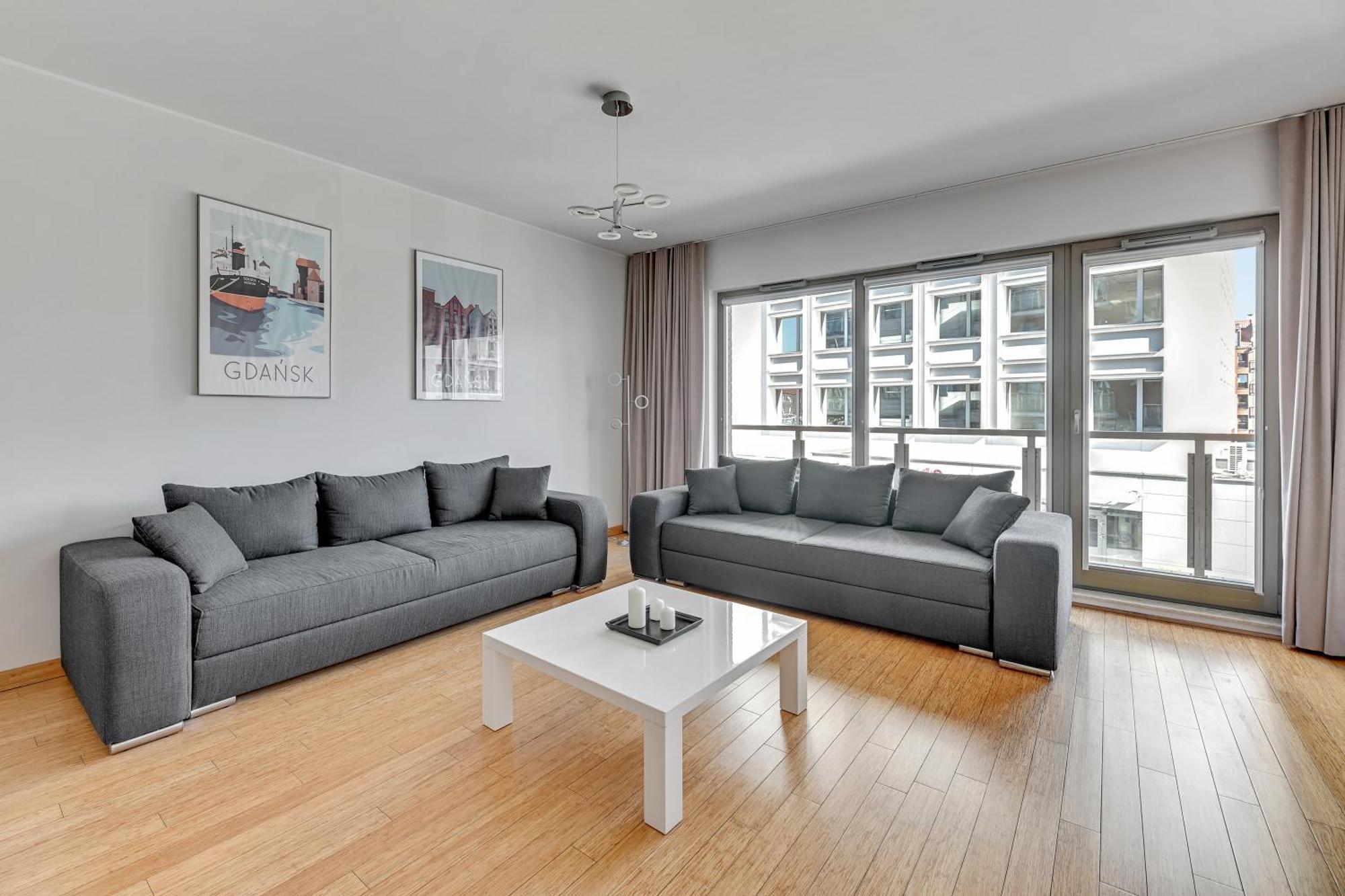 גדנסק Waterlane Riverside - Spa, Pool, Gym & Parking By Downtown Apartments מראה חיצוני תמונה