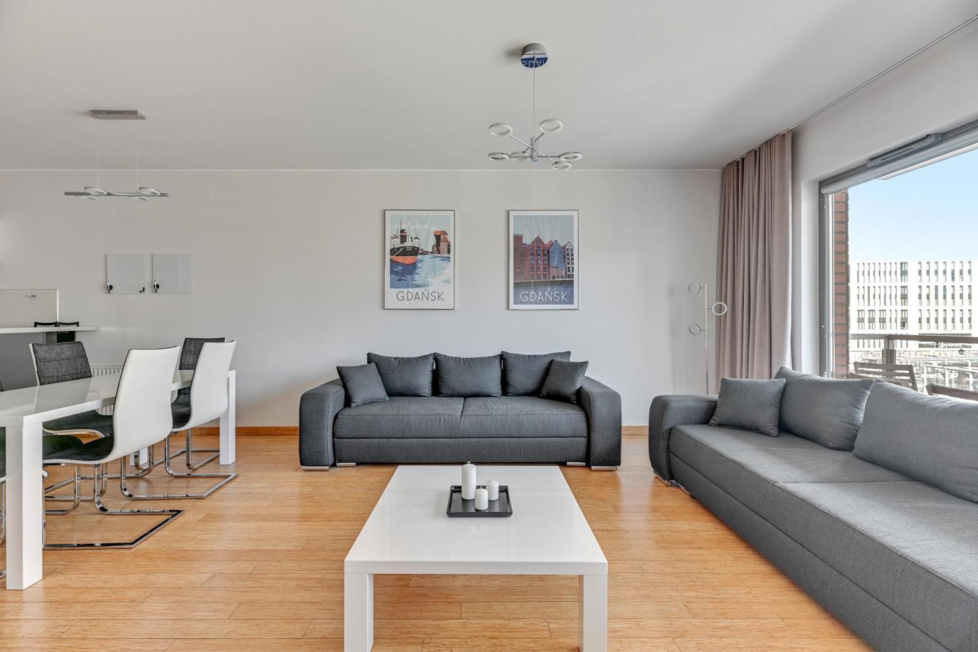 גדנסק Waterlane Riverside - Spa, Pool, Gym & Parking By Downtown Apartments חדר תמונה