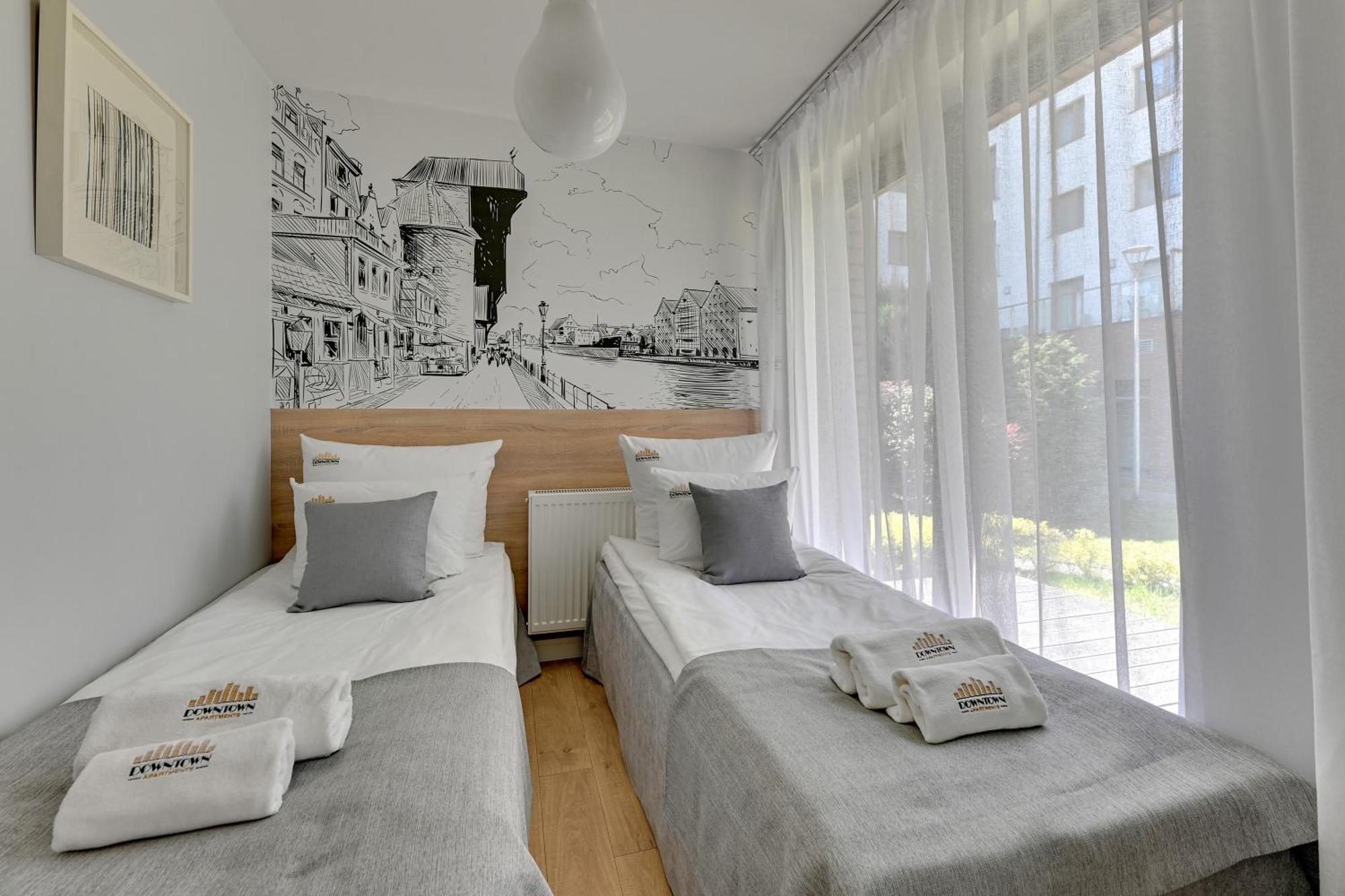 גדנסק Waterlane Riverside - Spa, Pool, Gym & Parking By Downtown Apartments חדר תמונה